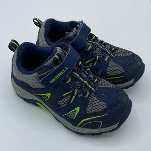 Merrell Blue M-Trail Chaser Jr Boys Sneakers 9.5W